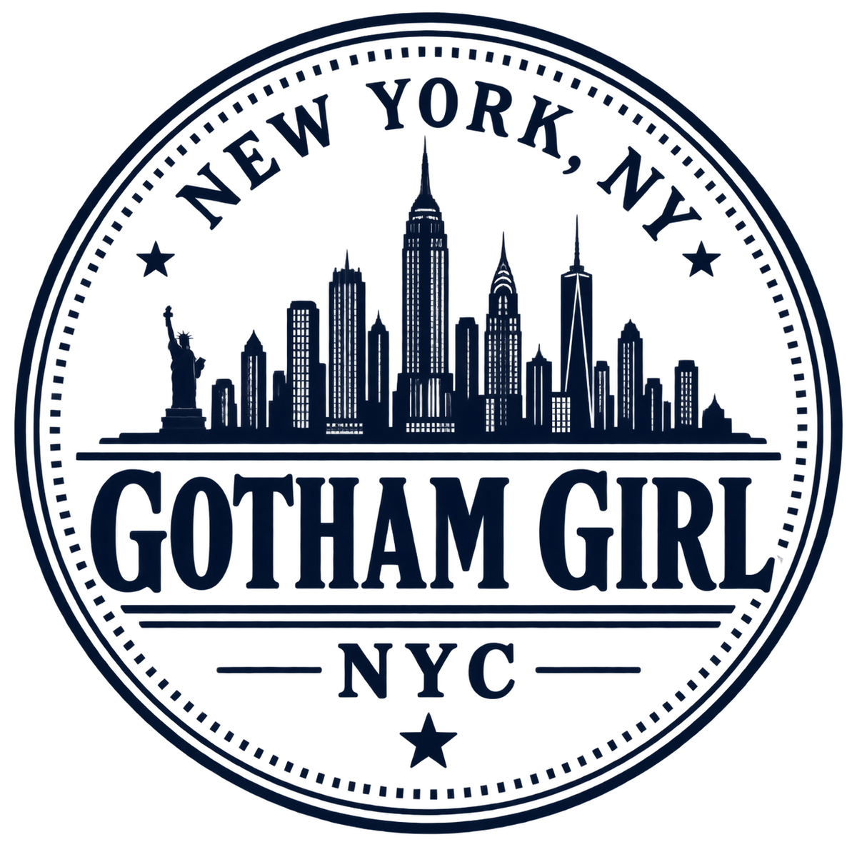 The Adventures of Gotham Girl seal, New York, NY